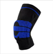Еластичний бандаж-фіксатор для колінного суглоба Knee Support Чорно-синій XL (ЖЯ) 06k03p078v2 фото 2