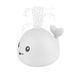 Силиконовая игрушка для купания ребёнка Spray Water Bath Toy Кит с фонтанчиком и LED подсветкой Белый 03k05p029v1 фото 2