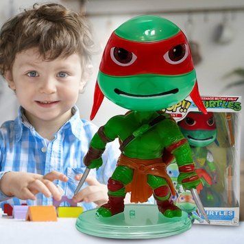 Дитяча ігрова фігурка Turtles Рафаель Підлітки черепашки ніндзя (В) 03k10p357v2 фото