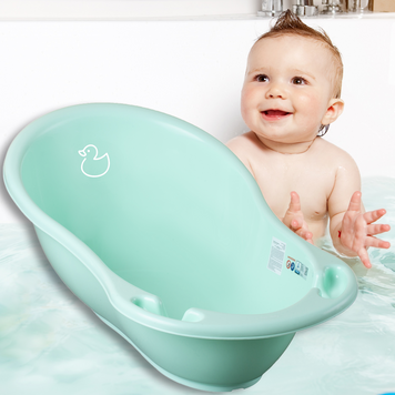 Пластикова ванна &laquo;Качечка&raquo; DK-004-131, Tega Baby, 86 см, зелений (SB) 03k20p006 фото