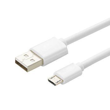 Кабель USB Micro 3 m Бiлий 11k06p156 фото