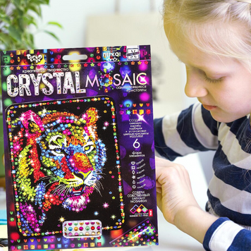 Детский набор для творчества Crystal Mosaic, мозаика из кристаллов, Данко Тойс (IGR24) 03k12p032 фото