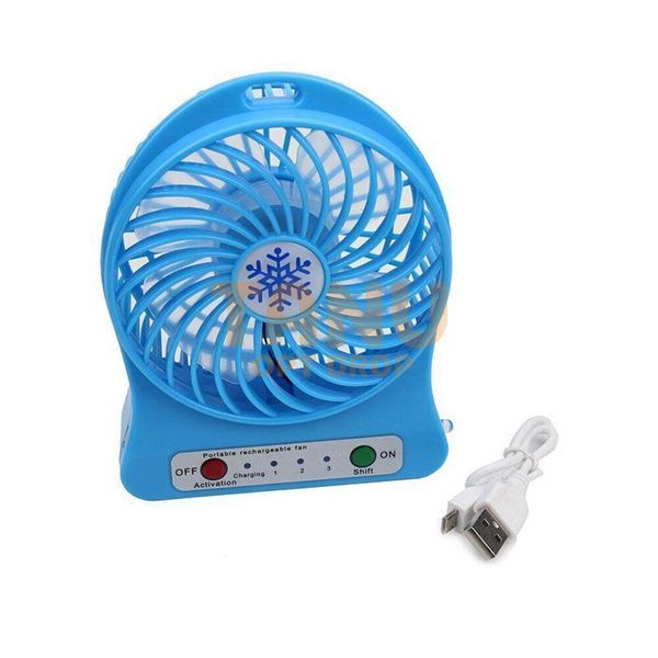 Мини-вентилятор Portable Fan Mini Голубой 01k07p015v5 фото