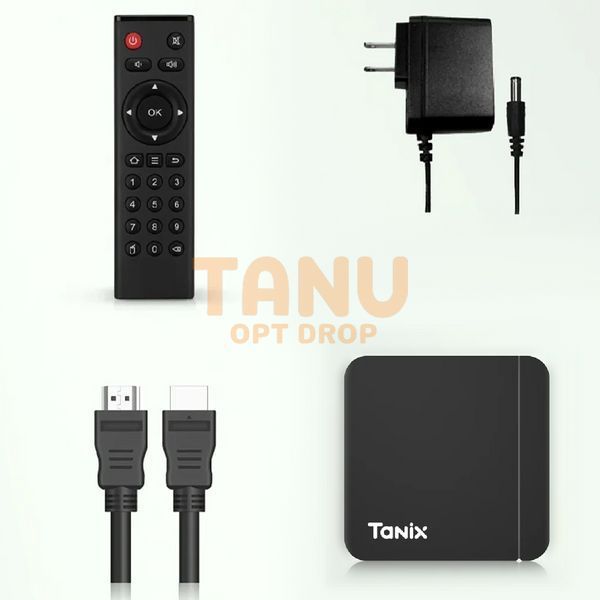 Смарт ТВ приставка Tanix X4 4/32 Гб Smart TV Box Android 11, Черный (205) 11k09p040 фото