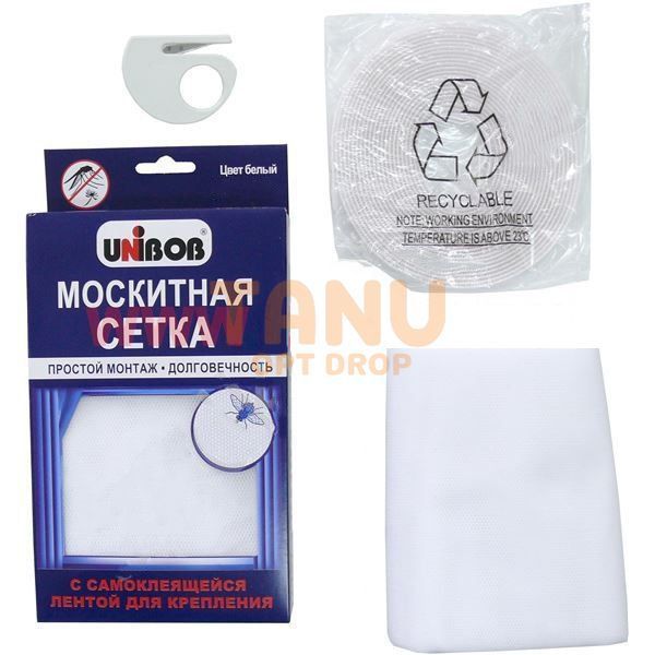 Москитные сетки на окна Unibob 150х150 см 01k11p068v4 фото