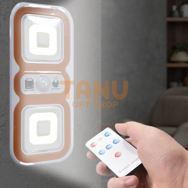 Аккумуляторный светильник Remote Controlled Light COBх2, с пультом дистанционного управления Оранжевый 01k09p099v2 фото