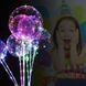 Светящийся воздушный шар на палочке Шарик надувной со светодиодами BoBo Balloon (30/1) 01k03p006 фото 1