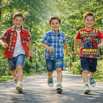 Костюм для хлопчика BBB 2 в 1 (набір з 3 костюмів випадковий колір та модель) 5 років /BOT 16k04p009v5 фото