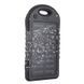 УМБ Power Bank ViaKing DDES500 Солнечная панель и LED-фонарь 5 000 mAh Черный (H-11) 11k12p007 фото 1