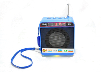 Портативная колонка Wster WS-918 blue 11k03p025v1 фото