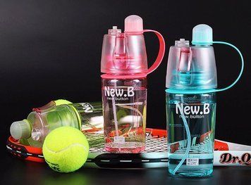 Спортивна велосипедна пляшка для води з розпилювачем New.B (237) 10k14p018v1 фото