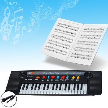 Детский Синтезатор MQ-3700 37 клавиш с микрофоном (IGR24) 03k12p143 фото