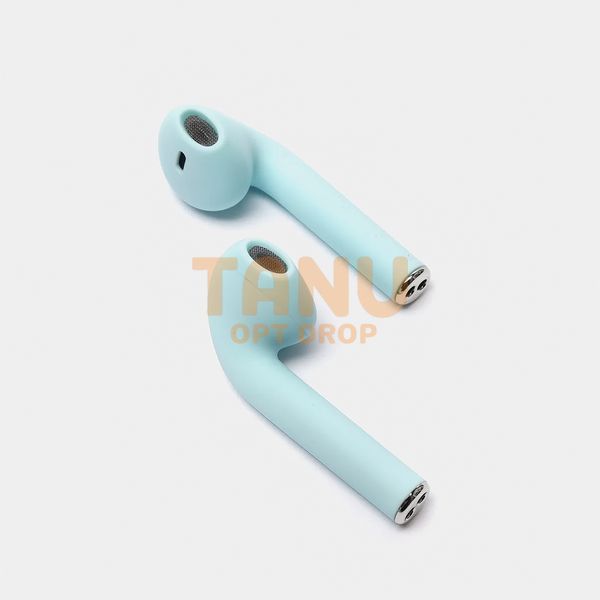 Бездротові bluetooth TWS навушники з мікрофоном HBQ InPods 12 Блакитні 11k01p009v2 фото