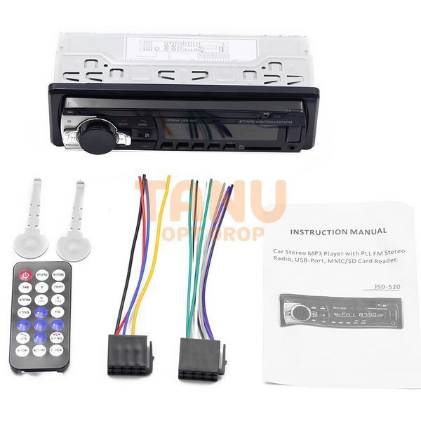 Мощная автомобильная Магнитола 1 din Explod/Pioneer JSD-520 с Bluetooth 04k05p020 фото