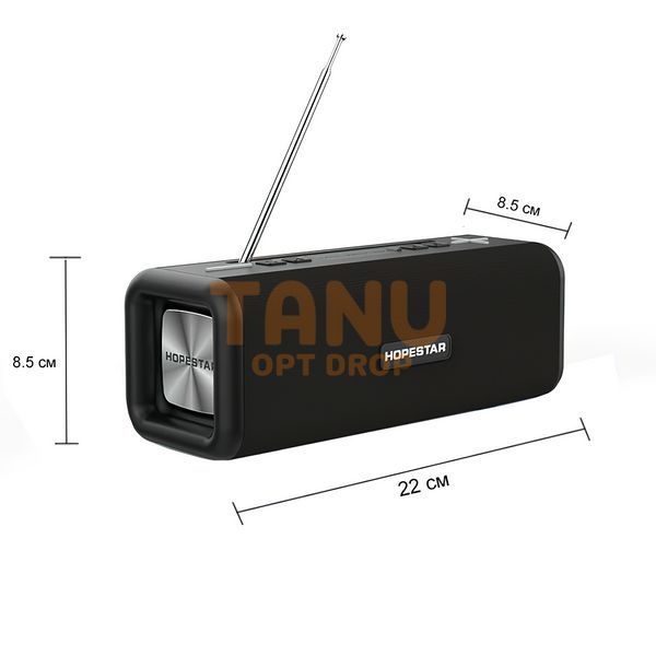 Беспроводная портативная стерео колонка&nbsp;Hopestar T9&nbsp; 11k03p132 фото