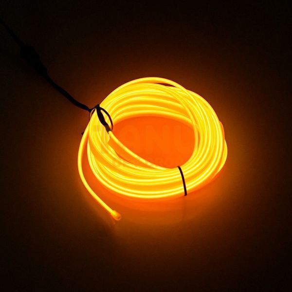 LED Підсвічування для салону автомобіля Car Cold Light Line 4 м EL-1302-4M Помаранчевий (237) 04k04p007v4 фото
