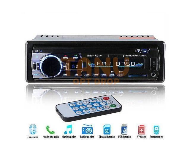 Мощная автомобильная Магнитола 1 din Explod/Pioneer JSD-520 с Bluetooth 04k05p020 фото