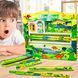 Детский канцелярский школьный набор с футляром Stationery Set Animal World 6 в 1 8002 Зеленый (SD) 03k05p264v2 фото 1