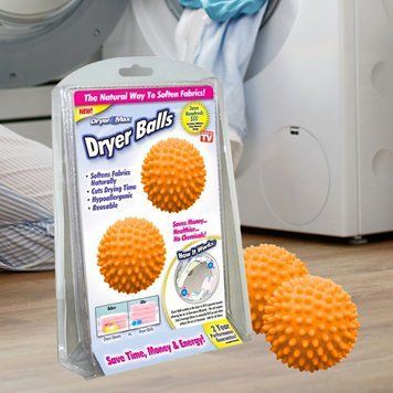 Кульки для відпирання білизни Ansell Dryer balls помаранчеві 01k02p009v1 фото