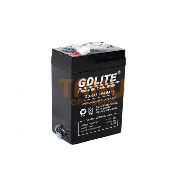 Акумулятор GDLITE-GD-645 6V 4.0 Ah (212) 11k06p305 фото