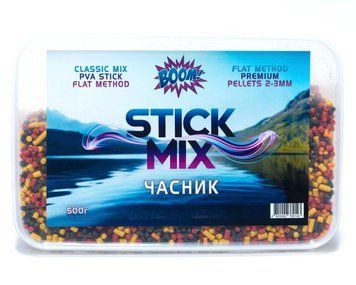 Прикорм для риболовлі BOOM Stick Mix 500г &ndash; Часник (BM) 02k04p510v11 фото