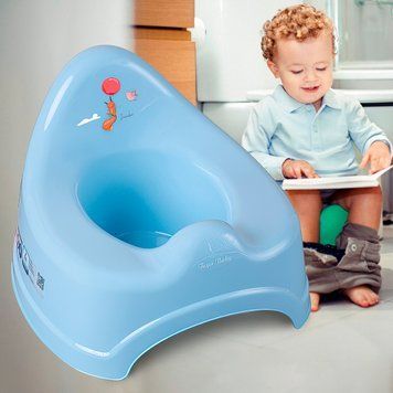 Дитячий пластиковий горщик Tega Baby "Лісова казка" Блакитний (FF-091-108) (SB) 03k20p035 фото