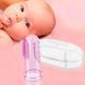 Зубна щітка з масажем ясен для немовлят рожева BabyOno (SB) 723/03 03k17p249v2 фото 1