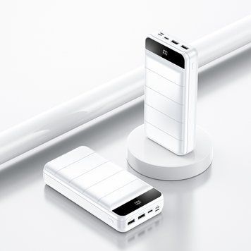 УМБ Power Bank ViaKing T35590 Type-C 50000 mAh Білий (H-7) 11k12p001v1 фото