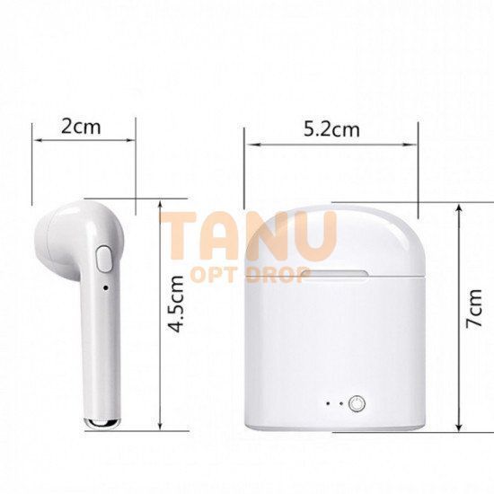 Бездротові bluetooth навушники HBQ i7 TWS з доп станцією 11k01p038v1 фото