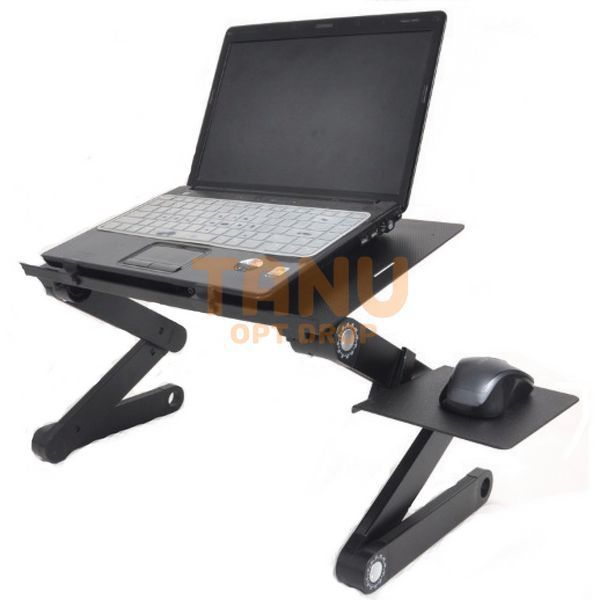 Столик для ноутбука/Два вентилятора охолодження Laptop Table T8 Підставка з активним охолодженням кулер (218) 11k04p002 фото