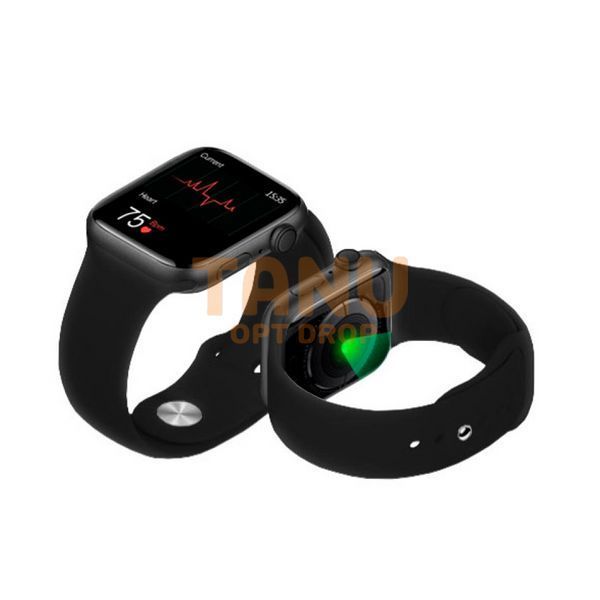 Смарт-годинник з функцією прийому та скидання дзвінків Smart Watch T500 Чорний (509/4643) 11k08p040v5 фото