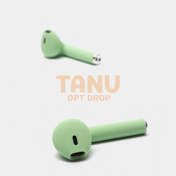 Бездротові bluetooth TWS навушники з мікрофоном HBQ InPods 12 Зелені 11k01p009v4 фото