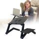 Столик для ноутбука/Два вентилятора охолодження Laptop Table T8 Підставка з активним охолодженням кулер (218) 11k04p002 фото 1