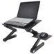 Столик для ноутбука/Два вентилятора охолодження Laptop Table T8 Підставка з активним охолодженням кулер (218) 11k04p002 фото 3