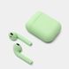 Бездротові bluetooth TWS навушники з мікрофоном HBQ InPods 12 Зелені 11k01p009v4 фото 5