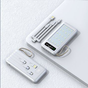 УМБ Повербанк Power Bank ViaKing XGB039 Type-C 20000 mAh Світлодіод Білий (H-2) 11k12p015v1 фото