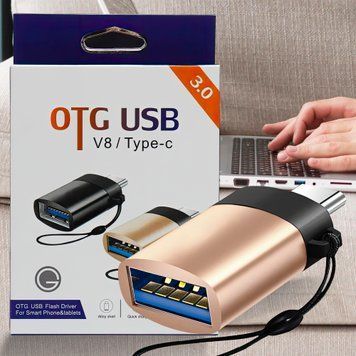 OTG адаптер-переходник USB3.0 на Type-C M GP-93 11k06p407 фото