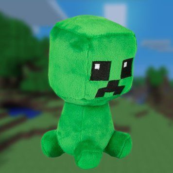 М'яка іграшка Minecraft Dungeons Mini Crafter Creeper Кріпер 16 см (740) 03k01p025 фото