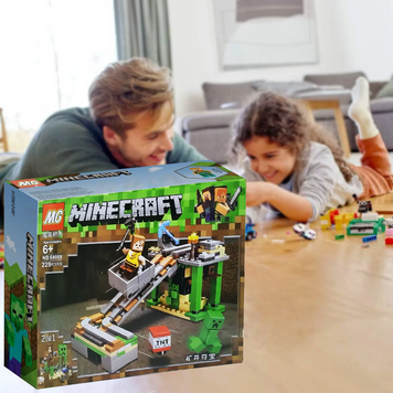 Конструктор Minecraft 68008, развивающий, детский, 229 деталей (593) 03k03p007 фото
