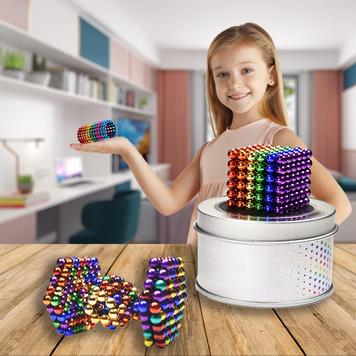 Конструктор-головоломка Neocube 216 кульок 5 мм Кольоровий (540) 03k03p054 фото