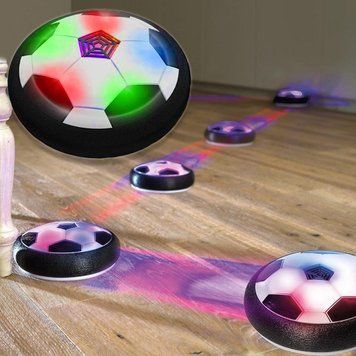Футбольний м'яч Hover Ball Аерофутбол, ховер бол, повітряний футбол, повітряний м'яч для футболу Чорний 03k10p062v1 фото