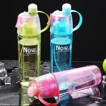 Спортивна велосипедна пляшка для води з розпилювачем New.B 600 мл (237) 10k14p018 фото