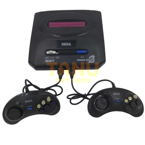 Ігрова приставка Sega Mega Drive II + 365 ігор, 2 геймпади, підтримка картриджів (205) 11k10p036 фото