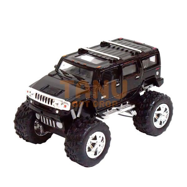 Машинка металева Hummer Off Road Kinsmart KT5337WB, інерційна, двері відчиняються, 1:40, 12 см Чорний (IGR24) 03k10p377v3 фото