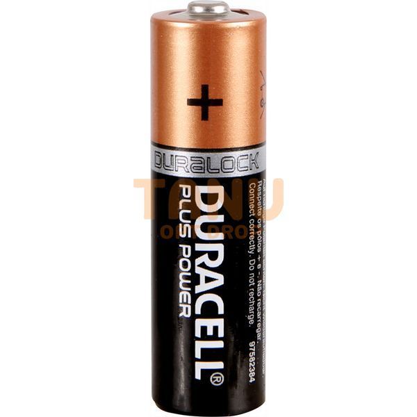 Пальчикові батарейки Duracell PLUS Alkaline AA (LR06) MN1500 1шт 11k12p113 фото
