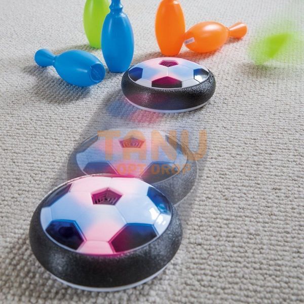 Футбольний м'яч Hover Ball Аерофутбол, ховер бол, повітряний футбол, повітряний м'яч для футболу Чорний 03k10p062v1 фото