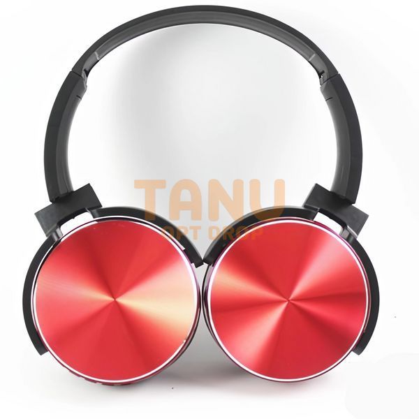 Стильні накладні навушники SN eXtra Bass MDR-XB450, бездротові, Червоний 11k01p131v2 фото