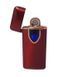 Спиральная сенсорная электрическая USB зажигалка Lighter Красная (ART 018-2) 01k03p016v1 фото 2