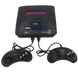 Ігрова приставка Sega Mega Drive II + 365 ігор, 2 геймпади, підтримка картриджів (205) 11k10p036 фото 2