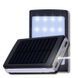 УМБ Power bank ViaKing 5000 mAh солнечная панель и LED-фонарь Черный (H-1) 11k12p004v6 фото 1